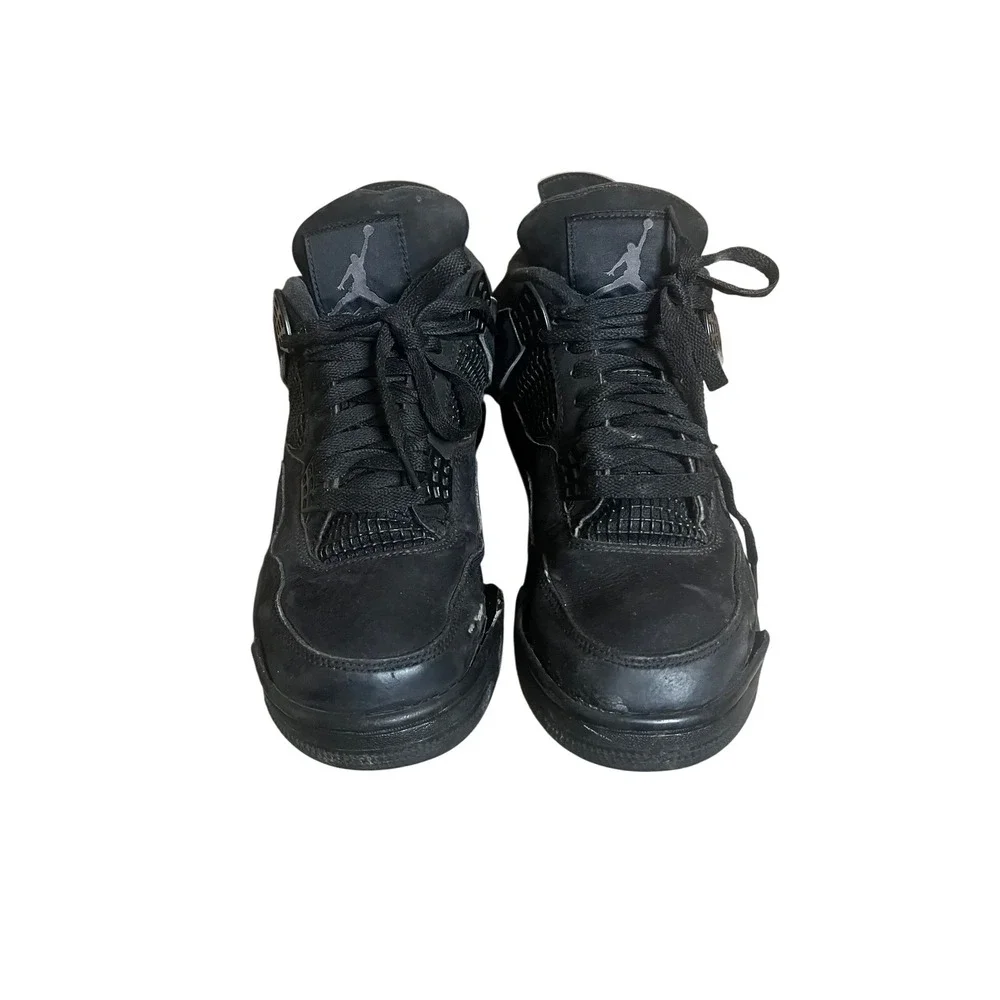 Jordan 4 Retro Black Cat Mens Sneakers Triple Black CU1110-010